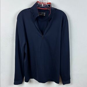 Jack Nicholas Navy Quarter-Zip Pullover